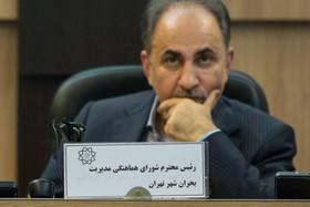 محمدعلی نجفی شهردار تهران در جلسه اضطراری ستاد مدیریت بحران شهر تهران
