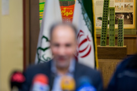 کنفرانس خبری محمدعلی نجفی شهردار تهران پس از جلسه اضطراری ستاد مدیریت بحران شهر تهران