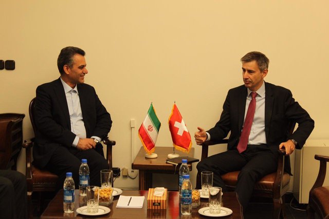 تاکید مقامات ایران و سوییس بر ارتقاء همکاری‌های هسته‌ای 