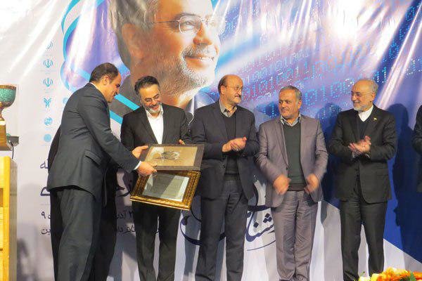 حضور رییس سازمان انرژی اتمی در مراسم تجلیل از جواد صالحی