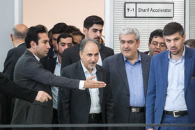 بازدید نجفی و ستاری از مرکز نوآوری دانشگاه شریف