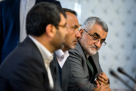 علاءالدین بروجردی رییس کمیسیون امنیت ملی در جلسه روسای کمیسیونهای تخصصی مجلس با رییس جمهور