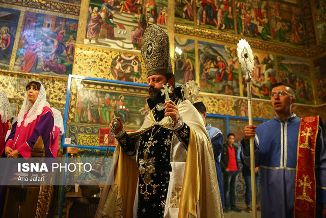 تبریک سال نو از کلیسای وانک+فیلم