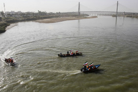 راهپیمایی مردم  اهواز در محکومیت حوادث اخیر
