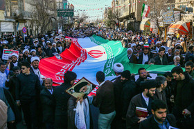 راهپیمایی مردم قم در محکومیت حوادث اخیر