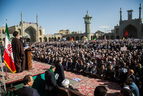 راهپیمایی مردم قم در محکومیت حوادث اخیر