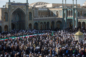 راهپیمایی مردم قم در محکومیت حوادث اخیر