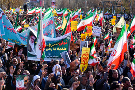 راهپیمایی مردم کرج در محکومیت حوادث اخیر