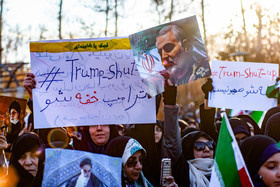 راهپیمایی مردم کرج در محکومیت حوادث اخیر