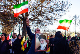 راهپیمایی مردم کرج در محکومیت حوادث اخیر