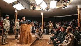 ضبط آخرین قسمت ضدگلوله در حضور  فرمانده نیروی زمینی سپاه