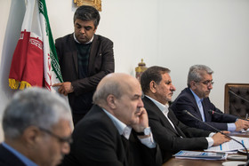 جلسه شورای عالی آب با حضور اسحاق جهانگیری، معاون اول رییس جمهور