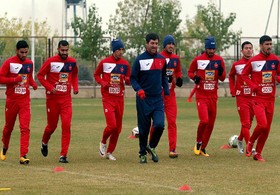 حضور علیپور با فرزندش در تمرین پرسپولیس و غیبت مسلمان