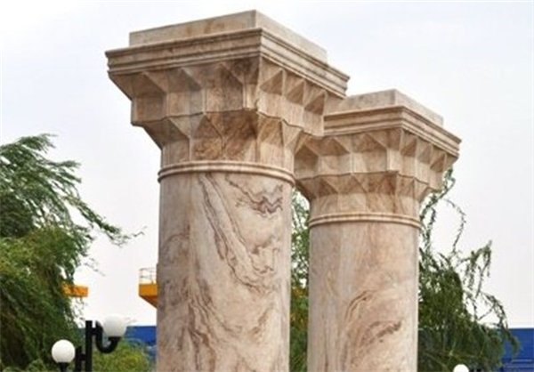 604 ستون حرم علوی در استان مرکزی ساخته شد