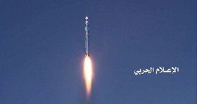 شلیک موشک بالستیک از یمن به جیزان عربستان 