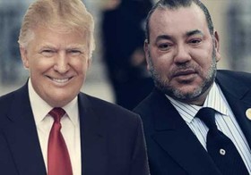 ترامپ در پاسخ به پادشاه مراکش: با شما درباره اهمیت قدس برای ادیان آسمانی هم‌عقیده‌ایم