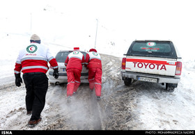 امدادرسانی به بیش از ۱۱هزار نفر در برف و کولاک