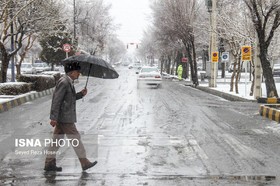 بارش برف و باران در اکثر مناطق کشور