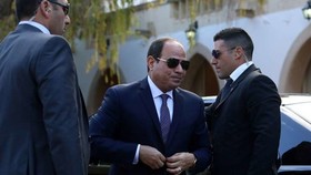 دیدار سیسی با رئیس دستگاه اطلاعات فرانسه