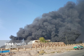 جوشکاری علت اصلی آتش سوزی مخزن مواد نفتی در غرب بندرعباس