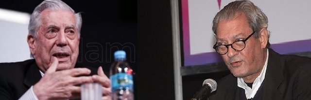 «یوسا» و «پل آستر» در یک نمایشگاه کتاب

