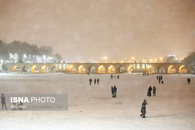 موج سرد قطبی و بارشی جدید در راه اصفهان