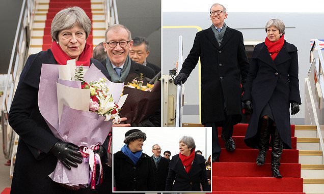 سفر تجاری ترزا می به چین