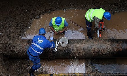  آسیب‌های وارده به خط آب یزد در حال ترمیم است