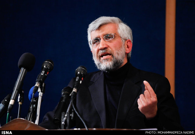 جلیلی: امروز تفکر انقلاب اسلامی آمریکا را از منطقه خارج می‌کند