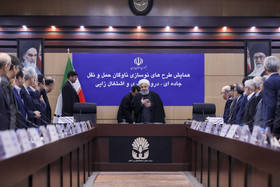 همایش طرح‌های نوسازی ناوگان حمل‌ونقل با حضور رئیس‌جمهور
