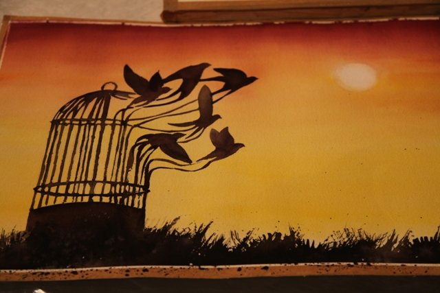 برگزاری کارگاه نقاشی و نقاشیخط فجر در موزه انقلاب‌اسلامی و دفاع‌مقدس