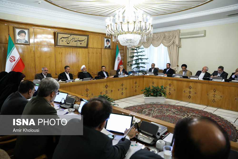 جلسه هیات دولت چهارشنبه ۱۸ بهمن‌ماه به ریاست حسن روحانی