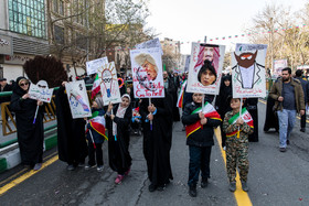 راهپیمایی ۲۲ بهمن تهران در آغاز چهلمین سال پیروزی انقلاب 