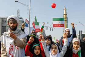 راهپیمایی ۲۲ بهمن در آغاز چهلمین سال پیروزی انقلاب - محدوده نواب تا بهبودی  