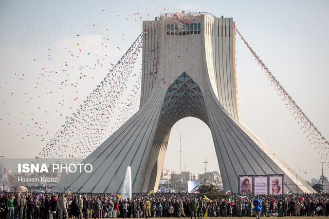 برپایی نمایشگاه معاونت فرهنگی قوه قضاییه در مراسم راهپیمایی 22 بهمن