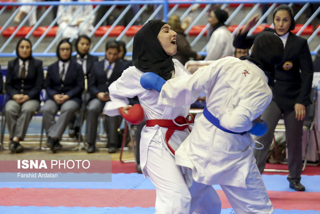 مسابقات کاراته قهرمانی دختران کشور - سنندج