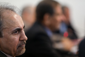 محمدعلی نجفی شهردار تهران در جلسه تامین ۲۰۰۰ دستگاه واگن مترو با حضور معاون اول رییس‌جمهور
