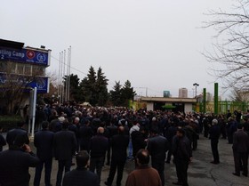 مراسم تشییع انوری با حضور بزرگان کشتی برگزار شد