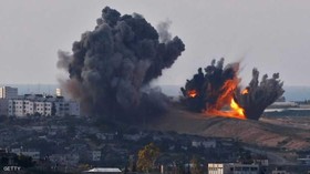 دو شهید در سلسله حملات رژیم صهیونیستی به غزه/مقابله قسام با جنگنده‌های صهیونیستی 