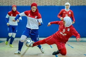 دیدار تیم‌های ملی فوتسال زنان ایران و روسیه 
