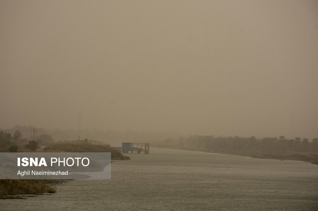 پیش‌بینی گرد و غبار محلی برای مرکز خوزستان در روز جمعه