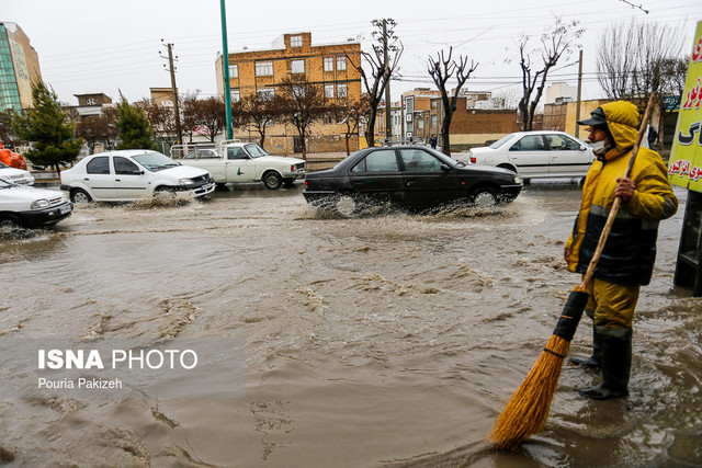 خطر آبگرفتی معابر در مازندران