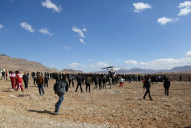 حضور مردم در دومین روز جست و جوی هواپیمای مسافربری تهران - یاسوج - ارتفاعات اطراف روستای «کهنگان»