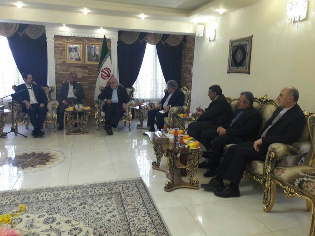 جلسه روسای نمایندگی‌های ایران در عراق /دیدار با همسر مرحوم طالبانی