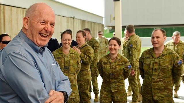 فرماندار کل استرالیا در بغداد: مادامی که عراق به ما نیاز داشته باشد نیروهایمان اینجا می‌مانند