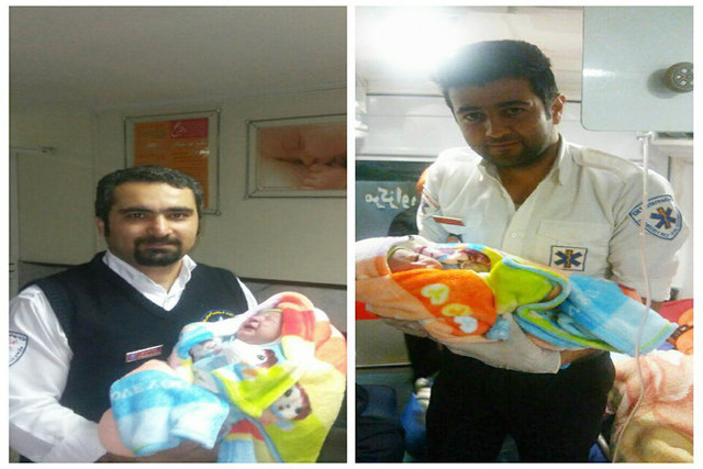 تولد دهمین نوزاد در آمبولانس‌های اورژانس زنجان