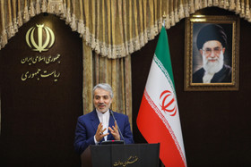 نشست خبری محمدباقر نوبخت، سخنگوی دولت با اصحاب رسانه در ساختمان کوثر ریاست جمهوری