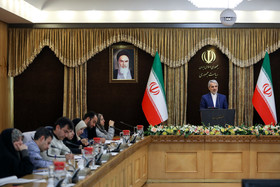 نشست خبری محمدباقر نوبخت، سخنگوی دولت با اصحاب رسانه در ساختمان کوثر ریاست جمهوری
