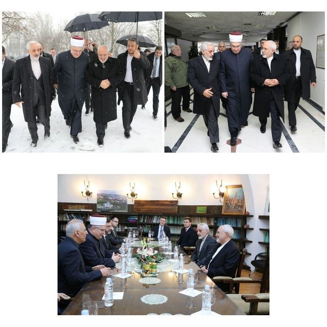دیدار وزیر امورخارجه با مفتی مسلمانان کرواسی دیدار وزیر امورخارجه با مفتی مسلمانان کرواسی
