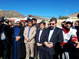 بازدید محسن رضایی از عملیات جستجوی پیکر جانباختگان پرواز تهران_یاسوج 